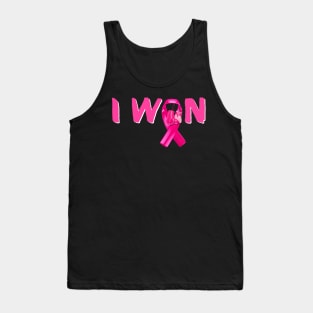 I Won Breast Cancer Survivor Breast Cancer Awareness Tank Top